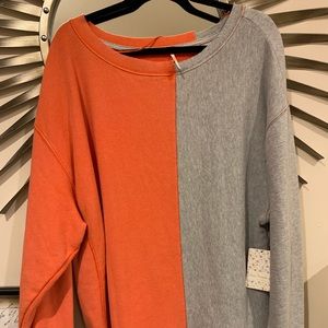 Free People Tunic Sweatshirt Dress